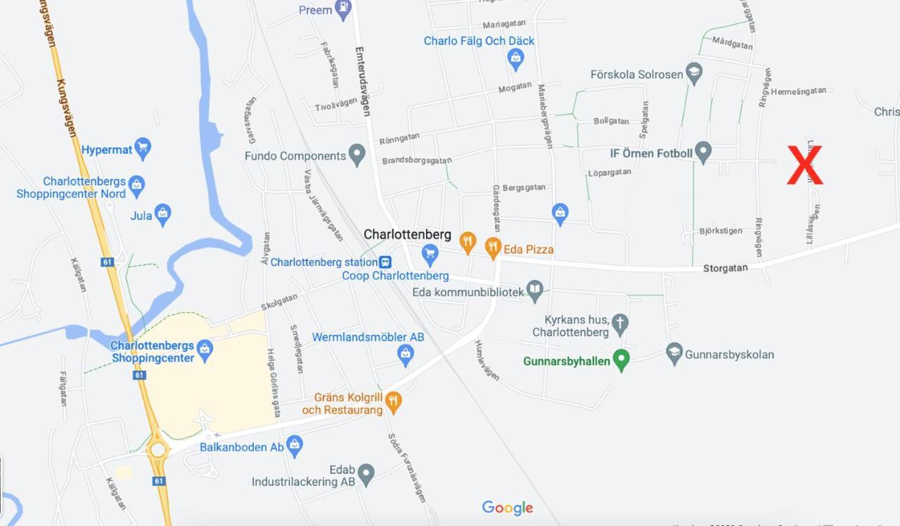 Appartamento Lantlig Laegenhet Charlottenberg Esterno foto